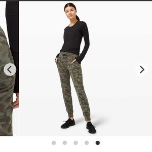 Lululemon Ready to Rulu Jogger-NWT Sz 10-Jaquard Heritage Camo Dark Olive Green